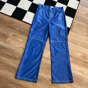 Shekou patent leather pants